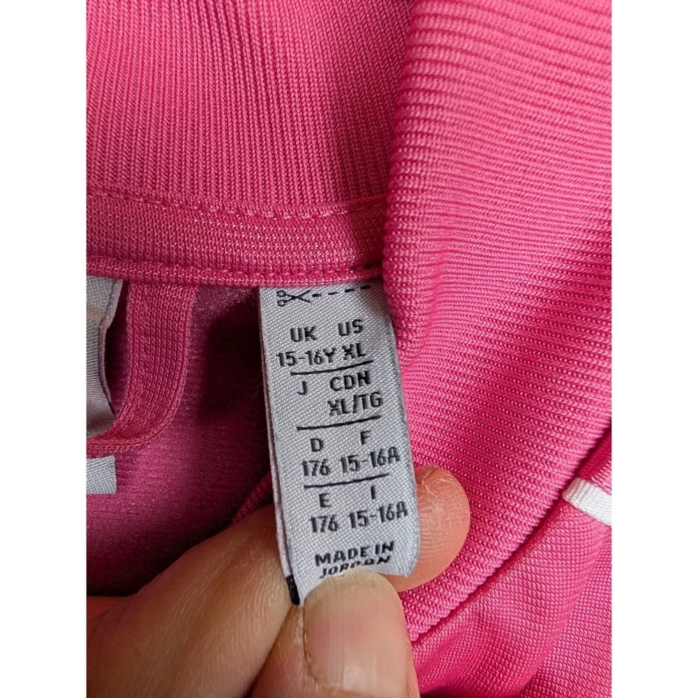 Adidas Originals Kids Adicolor‎ Pink Track Top Jacket - Pink - Size 15-16Y